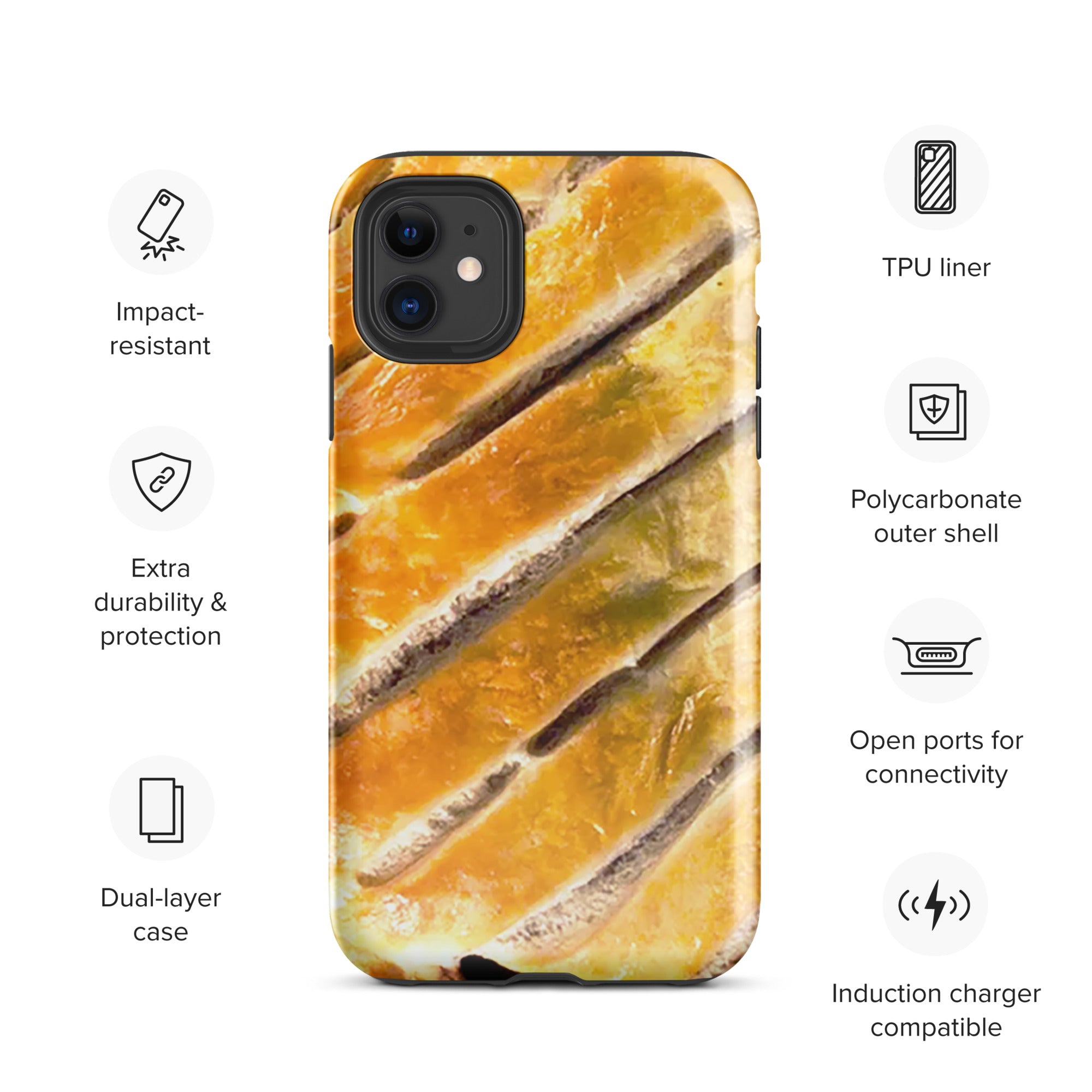 Steak Bake Phone Case (Tough Case for iPhone®)